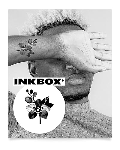 Inkbox Tatuajes temporales, tatuaje semipermanente, un tatuaje de temperatura prémium fácil de larga duración, resistente al agua con tinta para