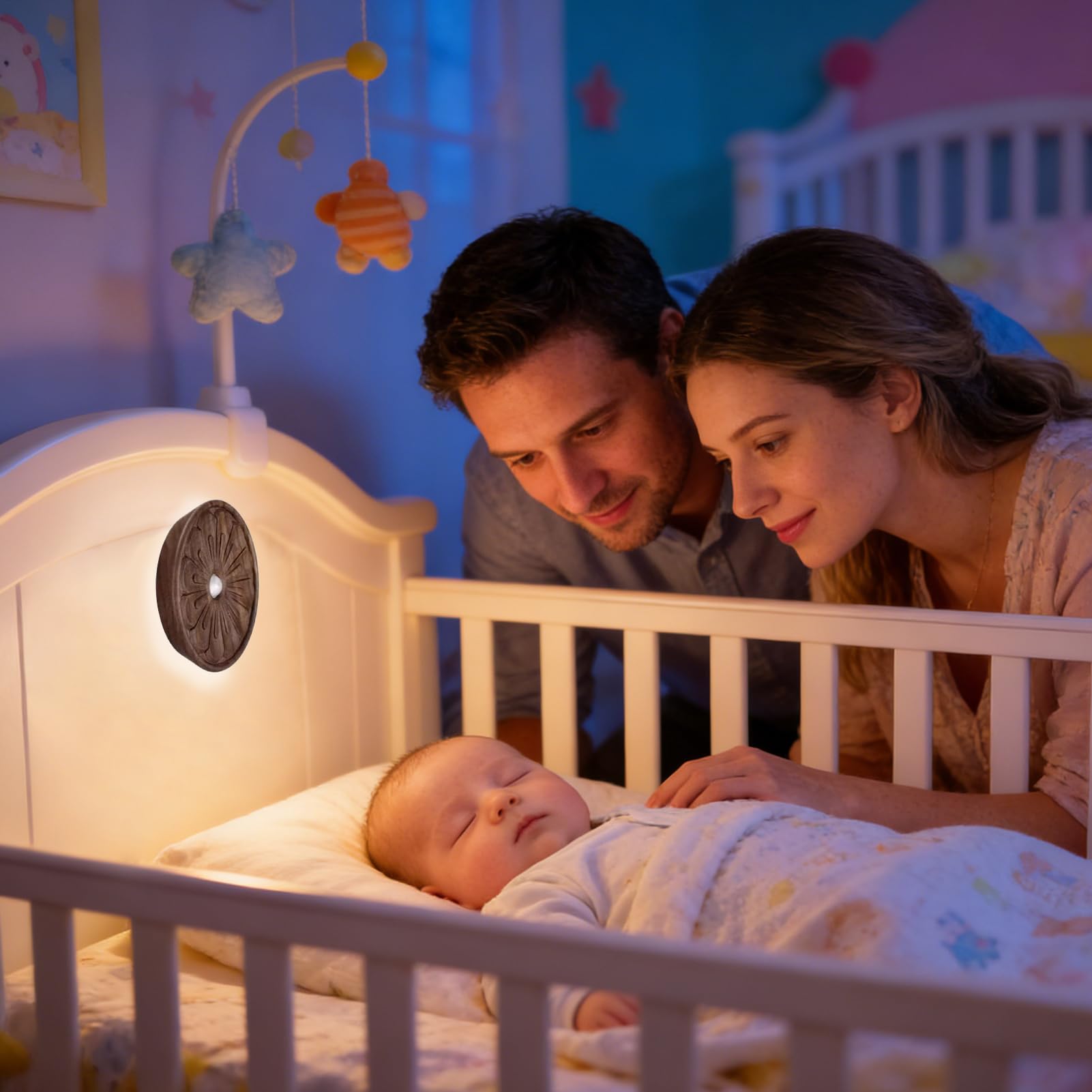 Luces LED Lámpara de Pared Magnética con Sensor de Movimiento | Luz para Escaleras con Sensor Para Escaleras Pasillo Mesa de Noche Cocinas Dormitorios Sala de Estar Entrada