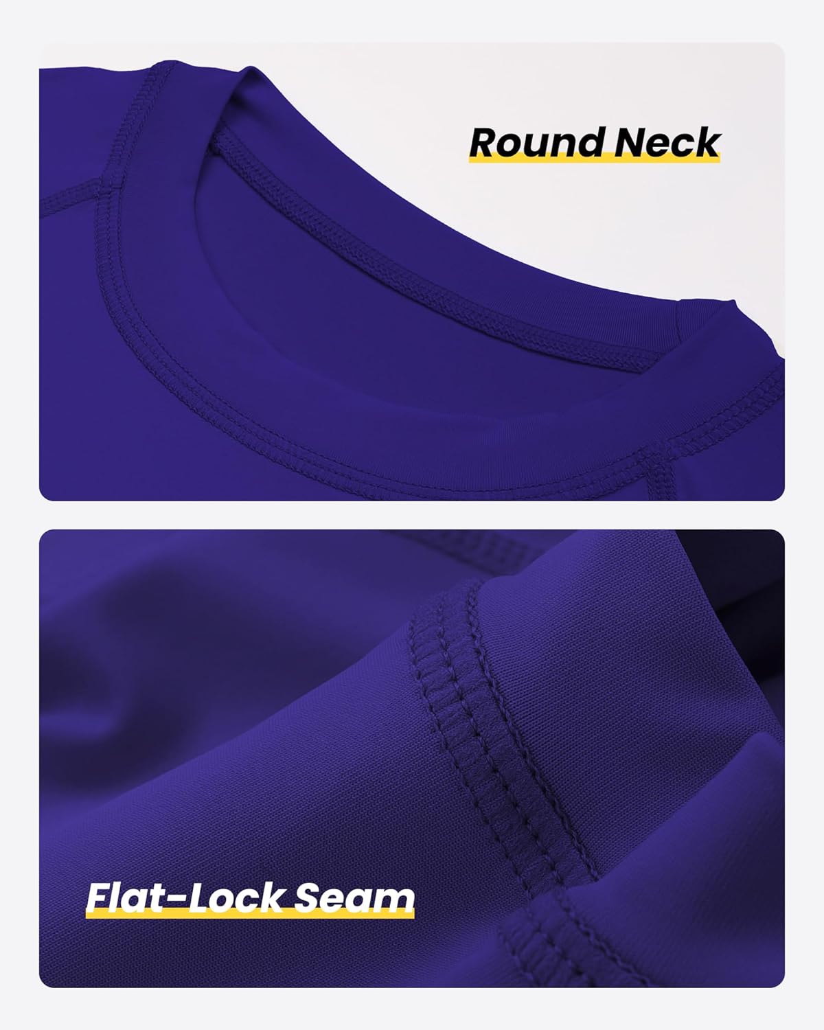 Auranso Boys Rash Guard Swim Shirt UPF 50+ Long Sleeve Sun Protection Quick Dry Shirt - Image 5