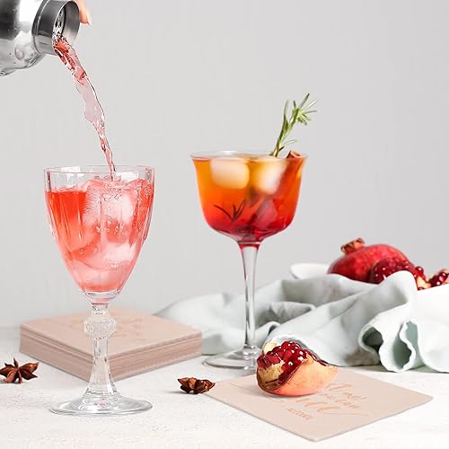 Miniatura 7 de Whaline 100 servilletas de cóctel para bebidas de 5 x 5 pulgadas divertidas servilletas desechables de papel Trust Me You Can Dance decorativas de