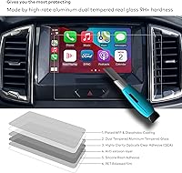 Vista 3 de Protector de pantalla de vidrio templado para Ford Ranger XLT/LARIAT Sync3 2019, 2020, 2021, 2021, 2022, 2023, pantalla táctil de 8 pulgadas [9H]