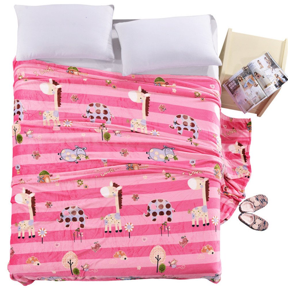 Drap en molleton chaud Lai-B 150x200cm, drap housse rembourré pour lit simple une personne
