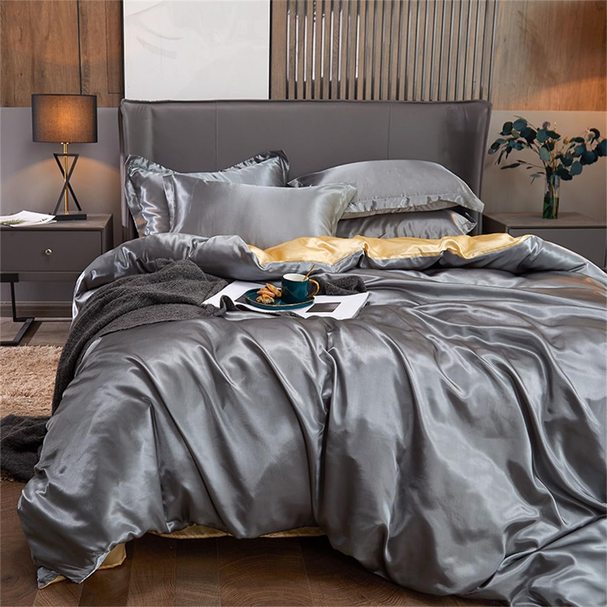 Michear Natural Mulberry Silk Pillowcase for Hair and Skin Health Standard Size 48x74cm Silk Pillow Case - Image 2