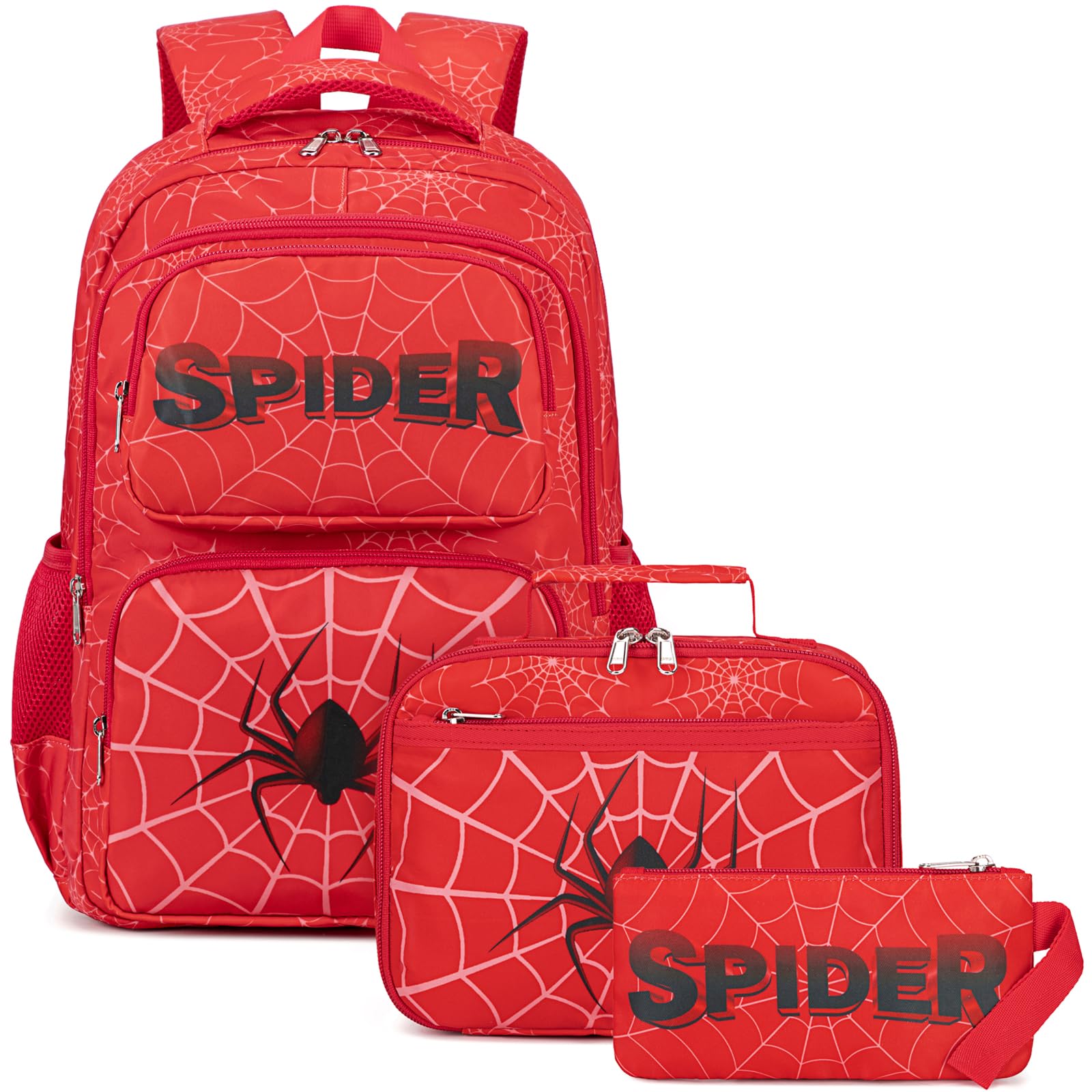 JIANYASchool Backpack for Kids, Kids Backpack with Lunch Box, Elementary Children's School Bag Travel Back Pack