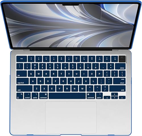 Miniatura 7 de IBENZER Compatible con MacBook Air 2024 2023 de 15 pulgadas M3 A3114 M2 A2941, carcasa rígida, cubierta de teclado y película de pantalla para Mac