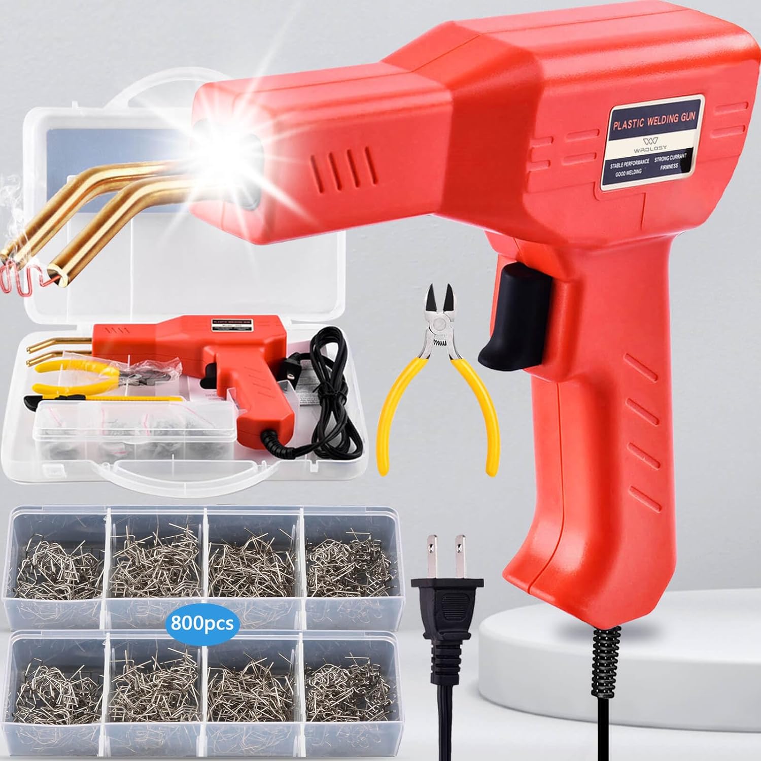 Plastic Welder, Multipurpose Fit, Plastic Welding Kit, Quick Operation
