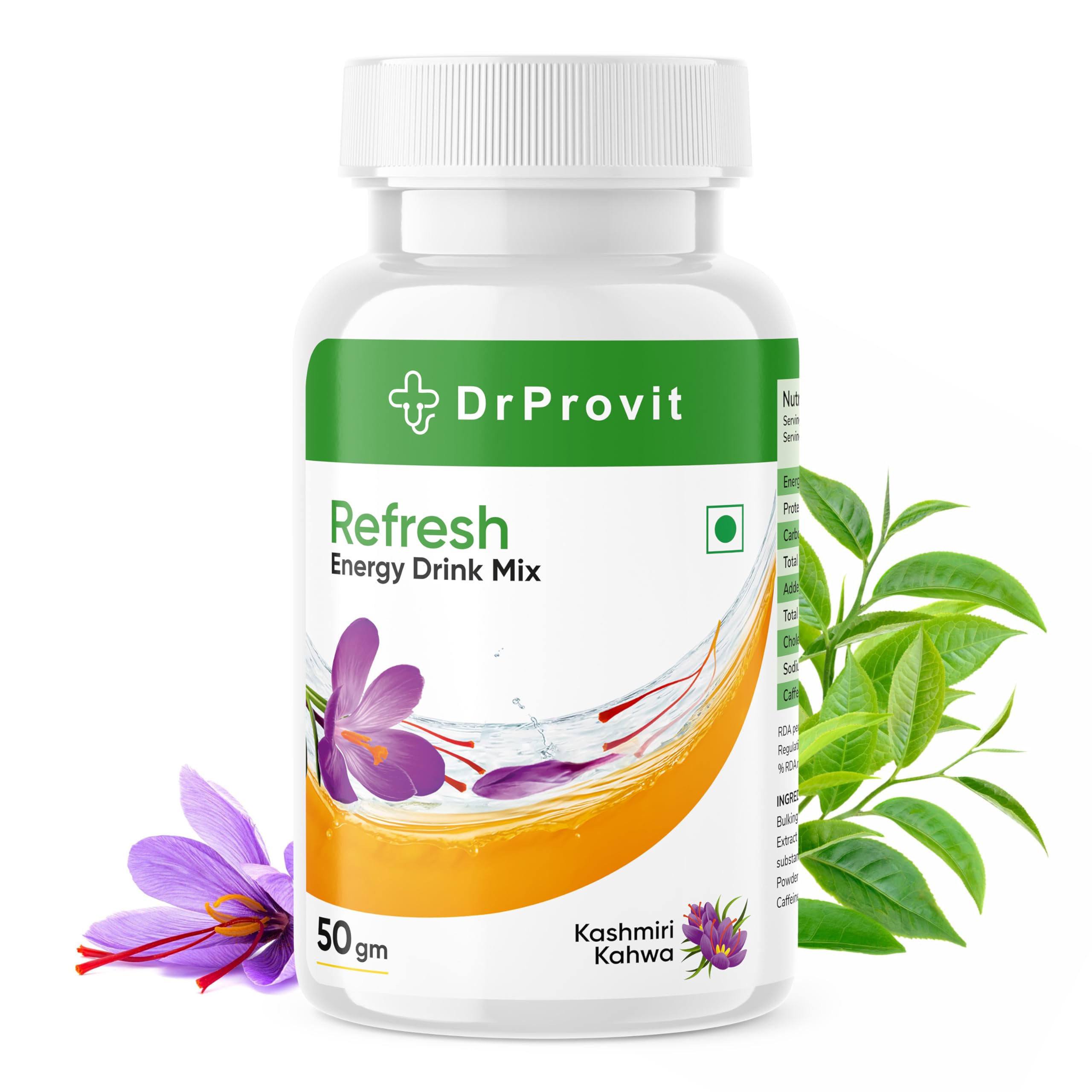 Dr.Provit Energy Drink for Weight Loss, Instant Hydration, Immunity, Skin Care, Antioxidants, Plant-Based Natural Extract, (Kashmiri Kahwa, 50gm Pack 1) (B0DB2LPCBV) Amazon Price History, Amazon Price Tracker