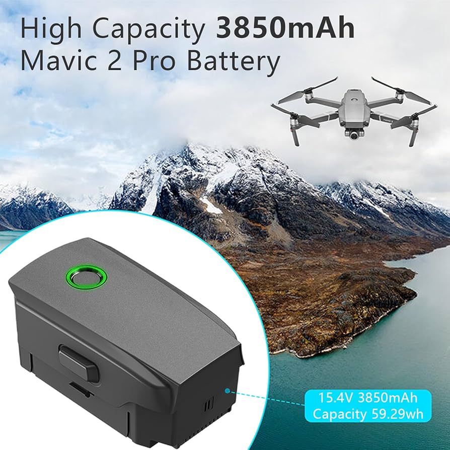 Amazon.com: MVMOD Mavic 2 Pro Battery, 3850mAh 15.4V