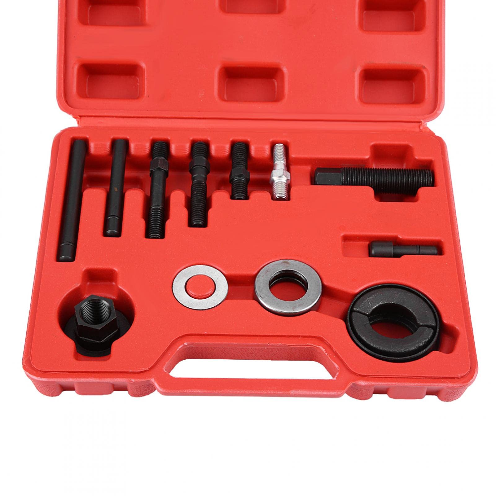 Yctze Extracteur De Poulie De Direction Assistée Professionnel avec 3 Outils Installateur Et Démonteur pour Pompe De Direction teur Et d'autres Applications Automobiles dans Set Complet