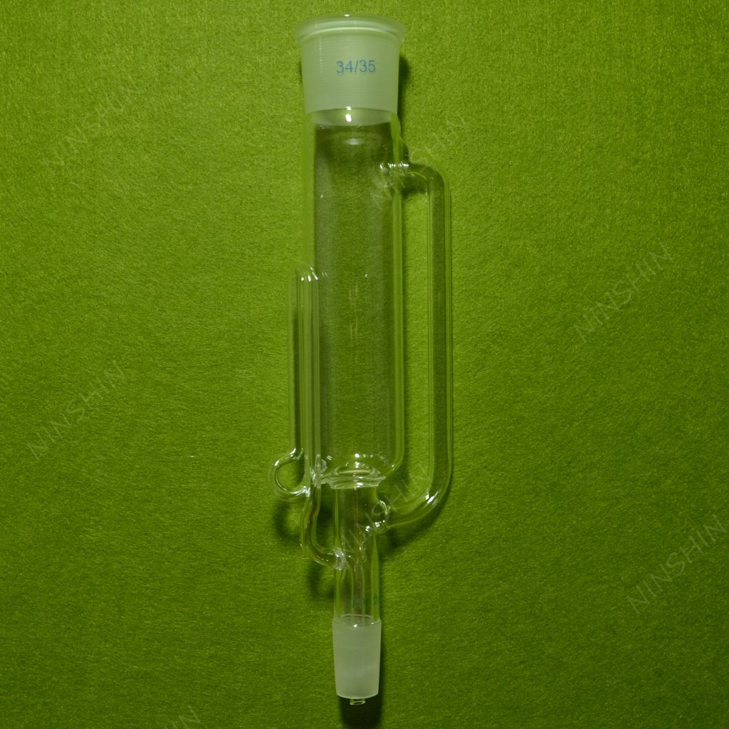 NANSHIN Glassware,150ml soxhlet Extractor, Distillation Lab Glass 19/26 34/35