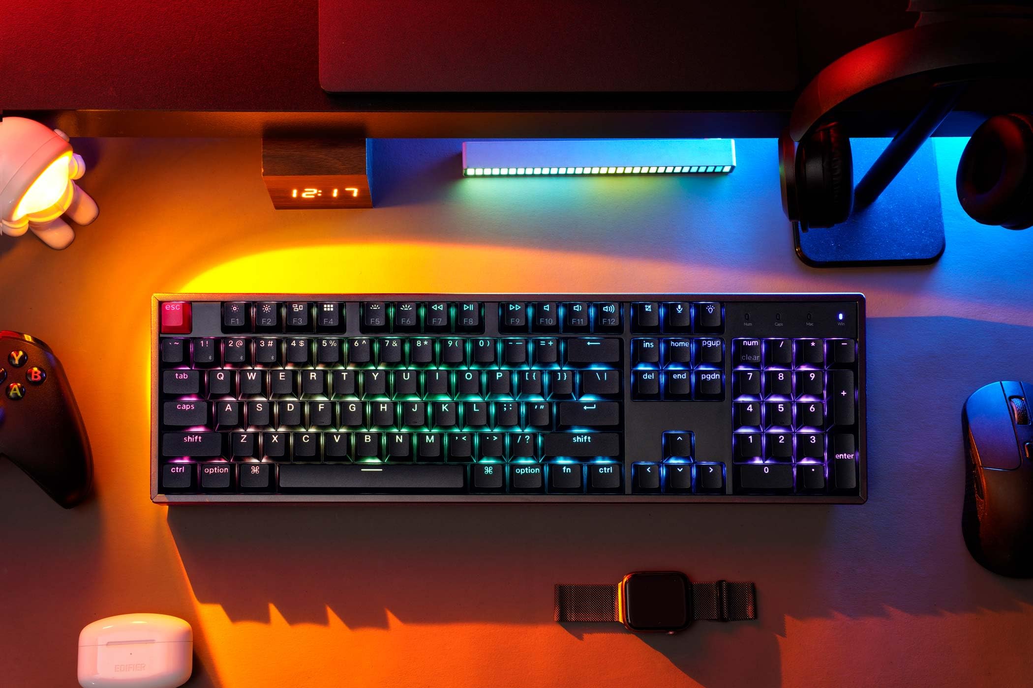 Amazon.com: Keychron K10 QMK Wireless Mechanical Keyboard, Full Amazon.com: Keychron K10 QMK Wireless Mechanical Keyboard, Full