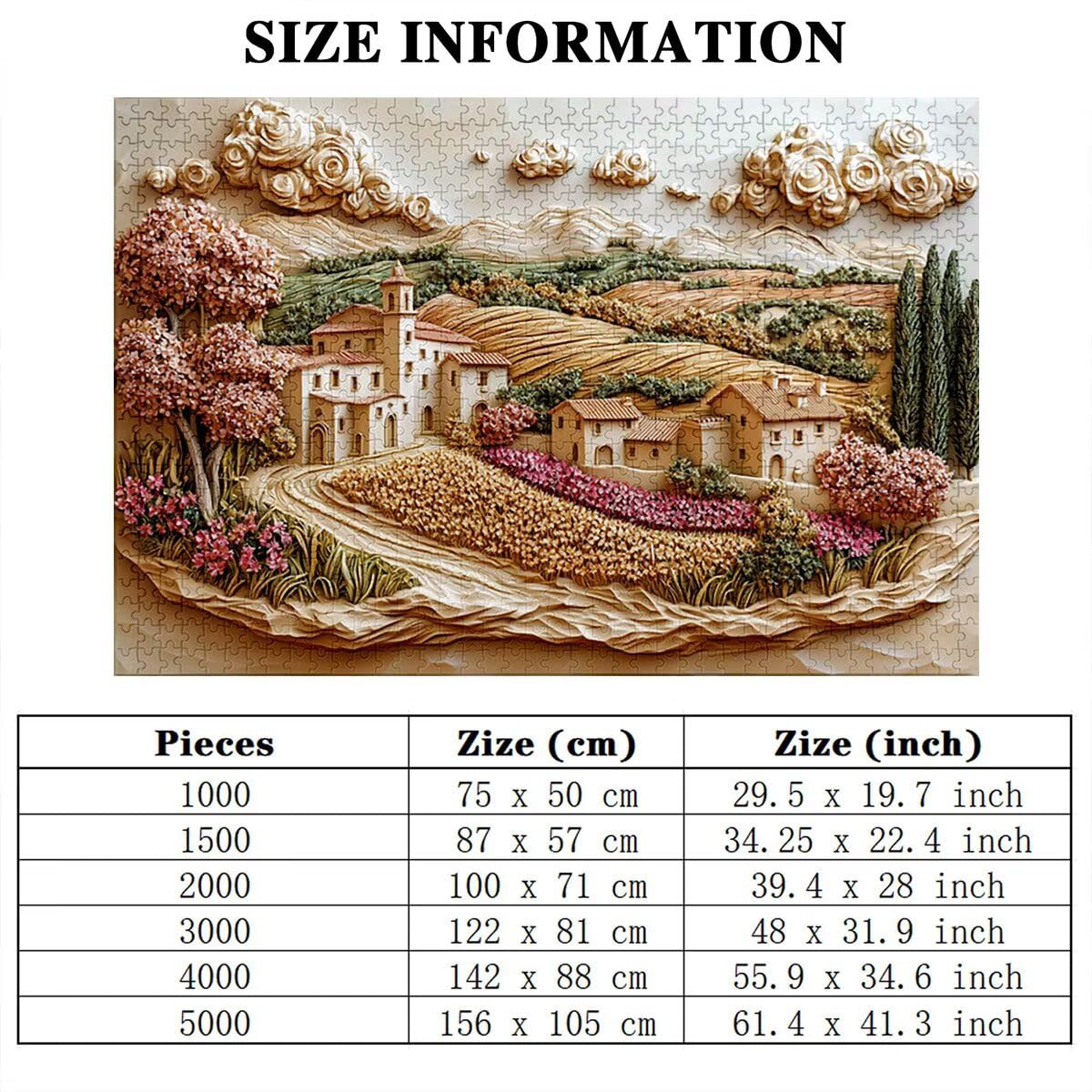 Puzzle 3000 elementów, abstrakcyjne puzzle dla dorosłych, 3000 elementów, drewniane puzzle dla dorosłych, trudna łamigłówka, gra logiczna dla całej rodziny, drewniane puzzle do dekoracji salonu