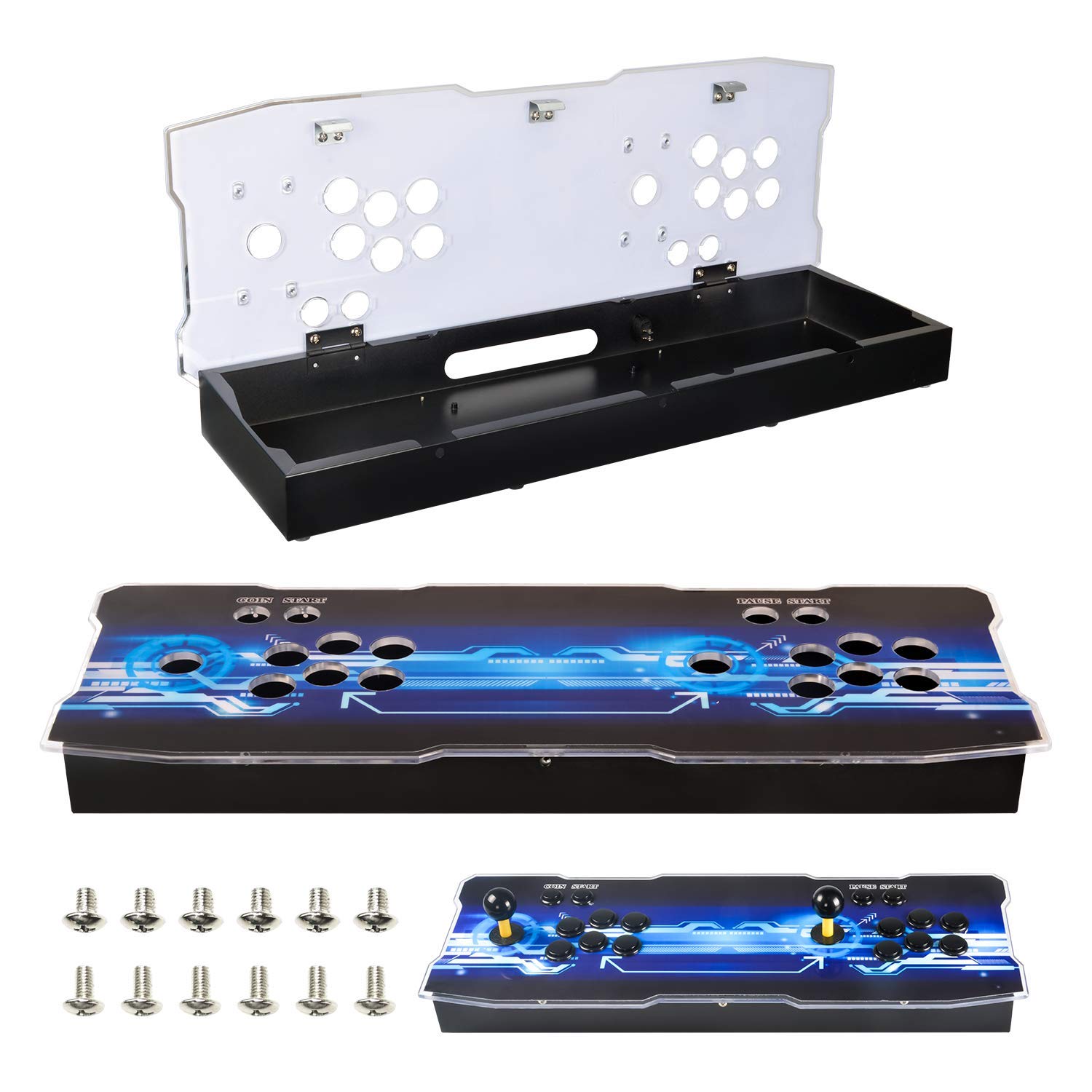 Acrylic Joystick Panel And Case Set DIY Acrylic Panel & Case Kit For ...