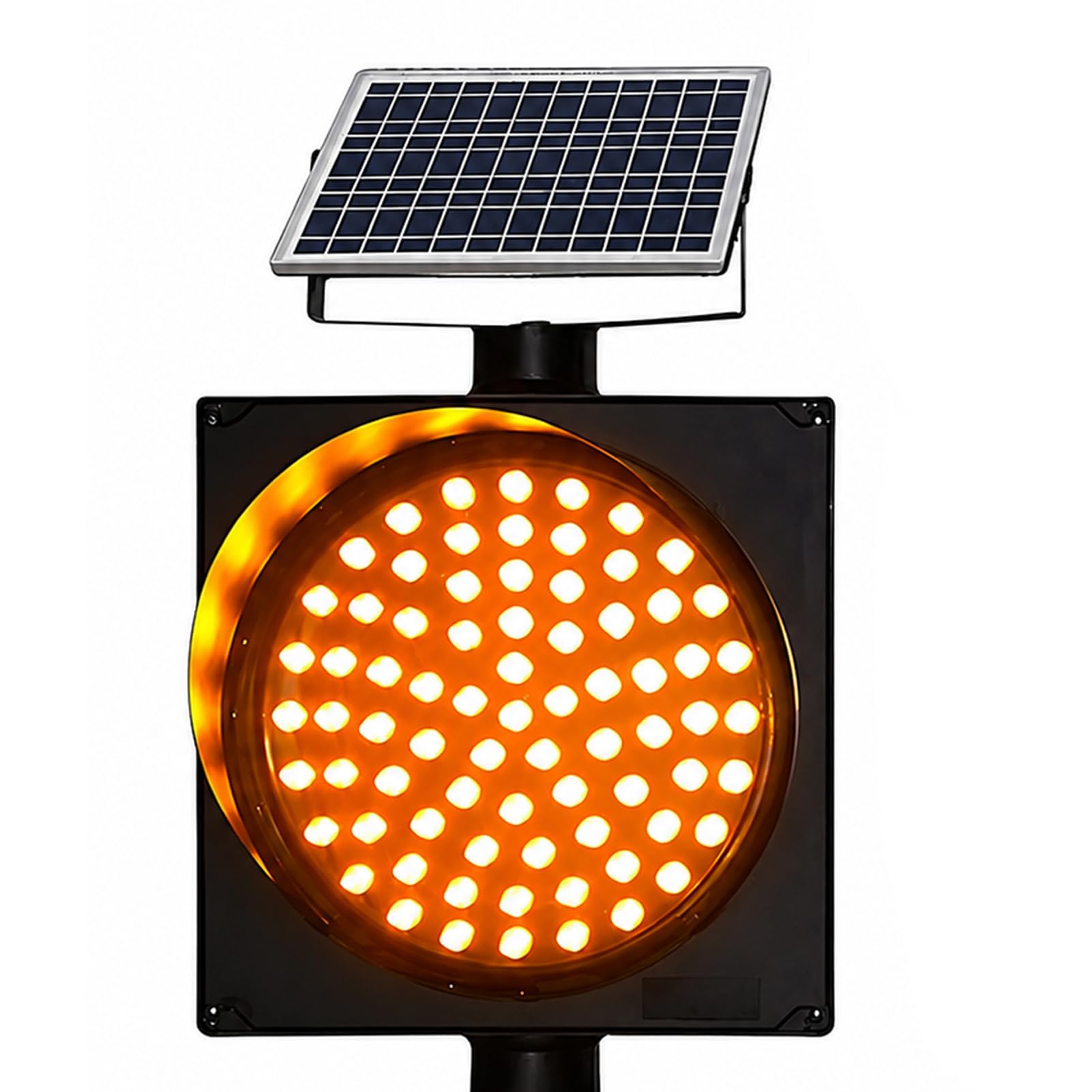 Semaforo Stradale Solare, LED Lampeggiante 12/16 Pollici, IP65