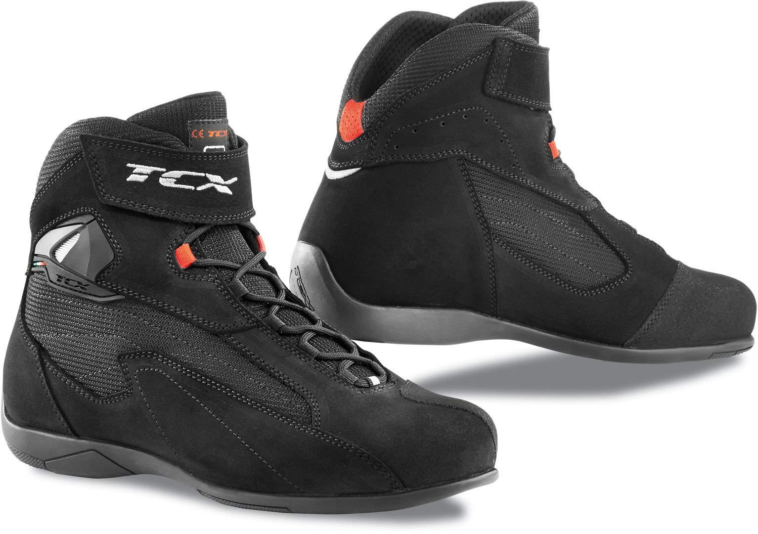 TCX Pulse Boots for Motorcycle Riders Black (45)