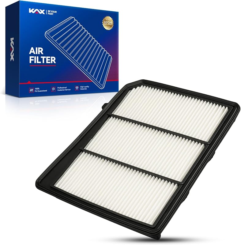 Filtro de ar do motor KAX CA12168 para Nissan TITAN 2017 a 2024 – 1 unidade