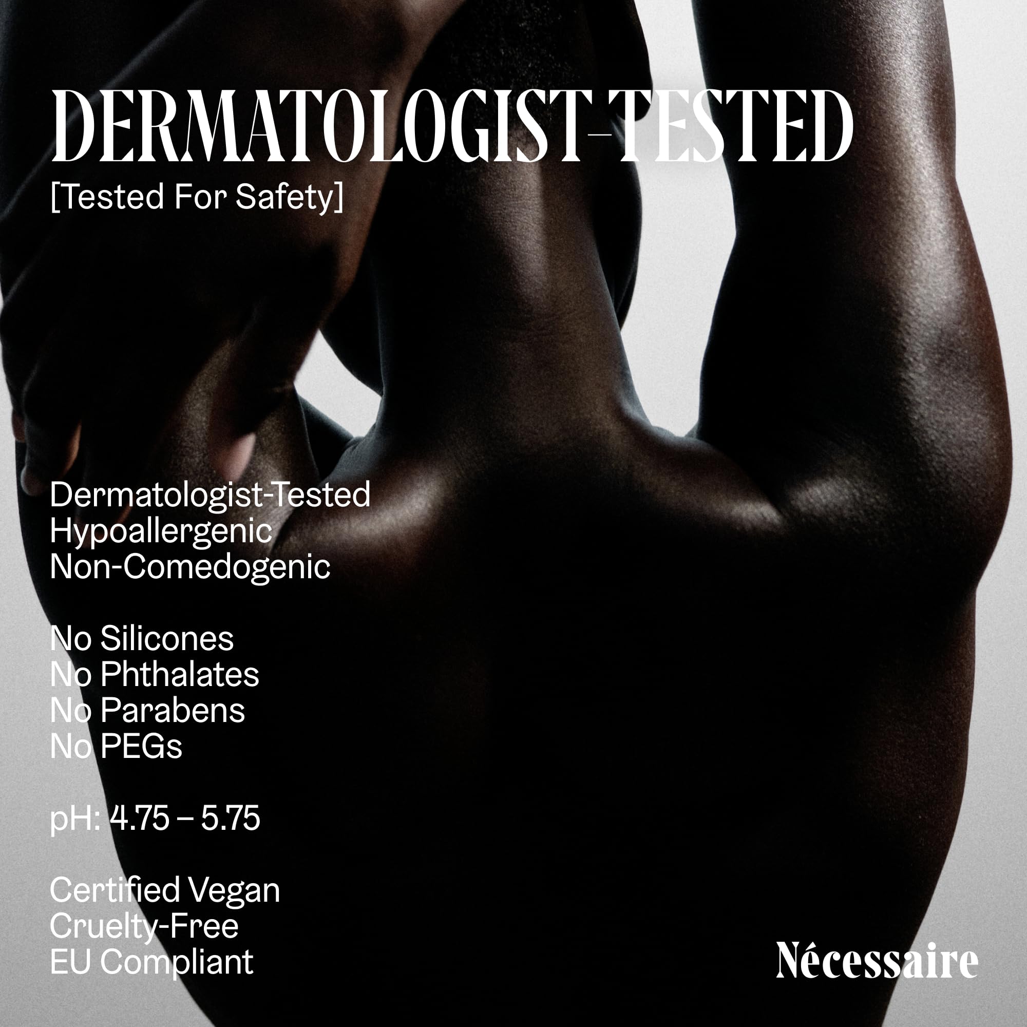 Nécessaire The Body Lotion - Fragrance-Free - Multi-Peptide Moisturizer - Firming Body Lotion for Women + Men. 2.5% Niacinamide. Non-Comedogenic + Hypoallergenic for Sensitive Skin – 450ml/15.2 fl oz: Santal 6.8 Fl Oz (Pack of 1)