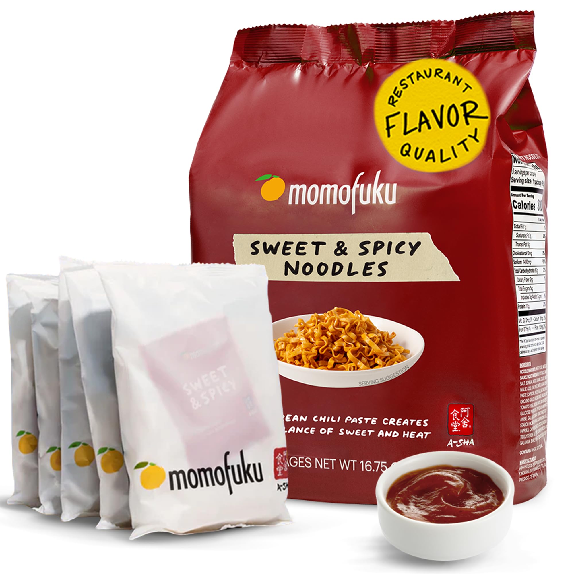 Momofuku Sweet & Spicy Ramen Noodles By David Chang