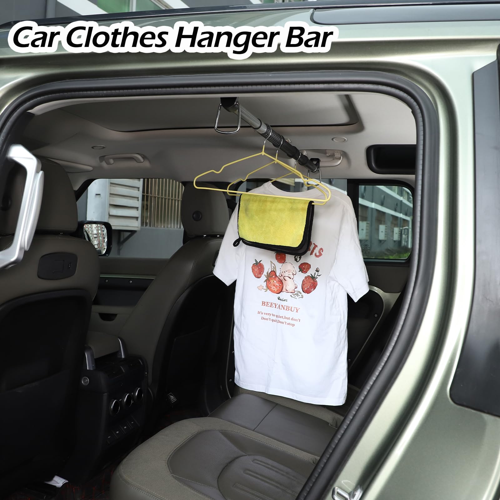 Amazon.co.jp: PIUGILH 車用衣類ハンガーバー ランドローバー