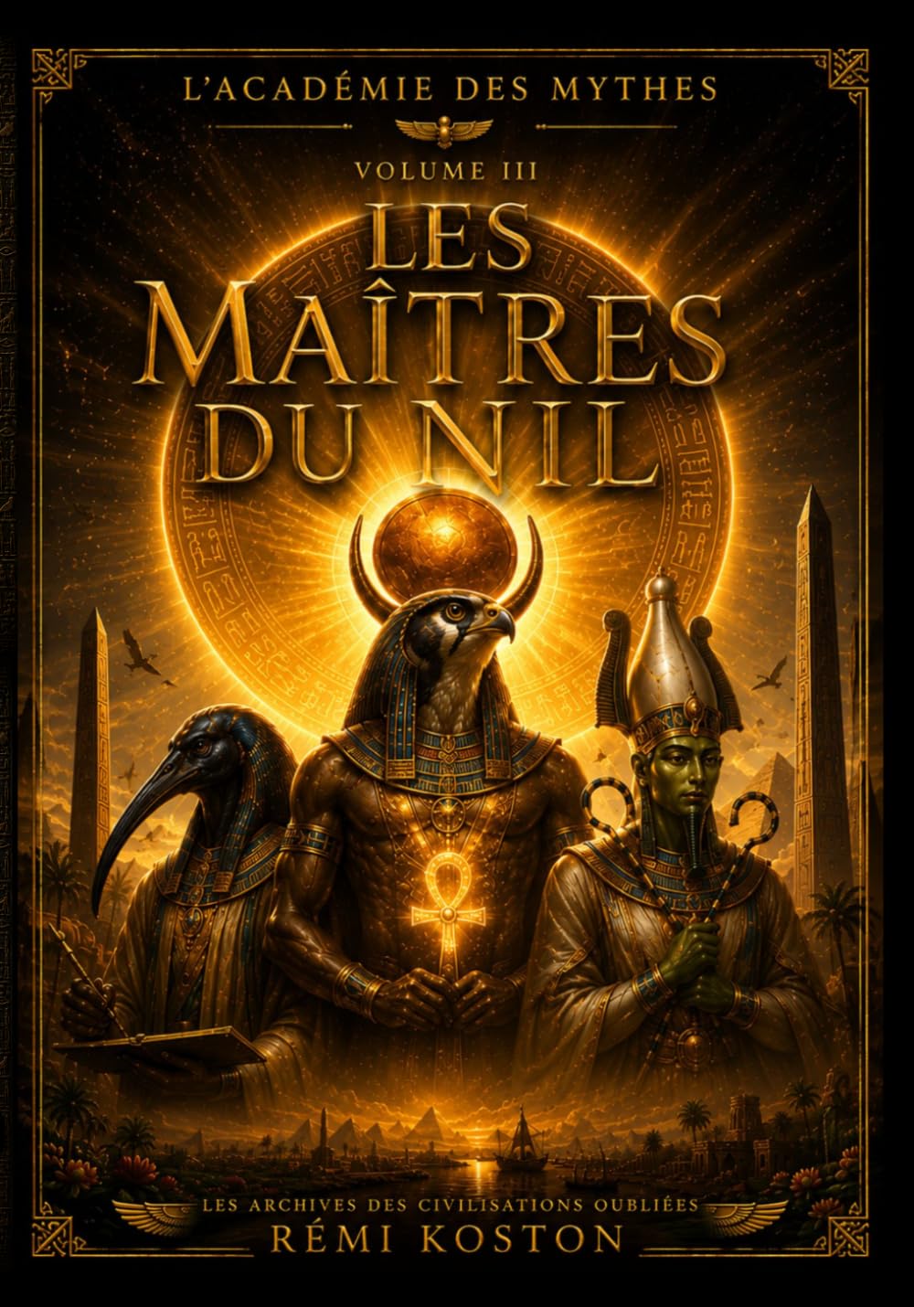 Les Maîtres du Nil: L'Académie des Mythes – Volume III : Mythologie égyptienne illustrée