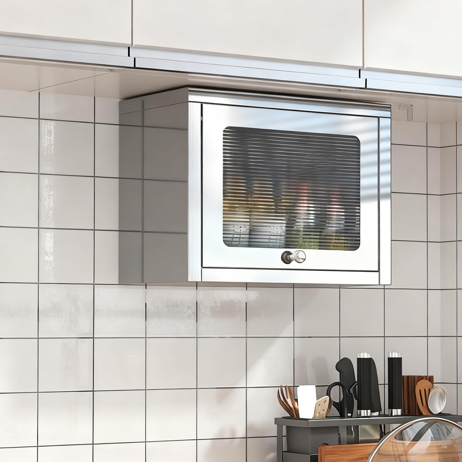 Armoire murale sans perforation pour optimiser votre cuisine