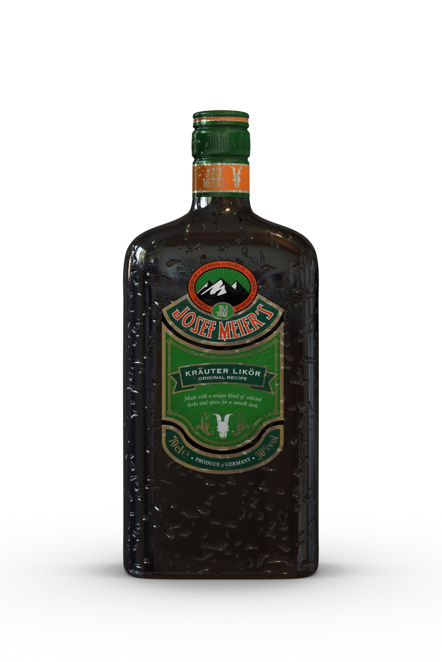 Josef Meier's German Herbal Liqueur 70 cl - MIx with energy drink for the perfect J Bomb