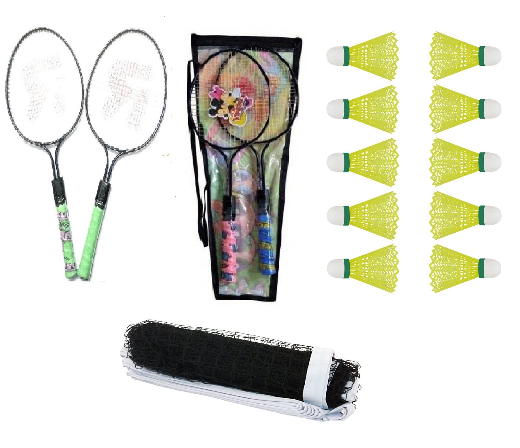 See full amazon price history chart for Forever Online Shopping Kids Steel Badminton Rackets Short Handle with Plastic Shuttlecocks and Badminton Net, Small, Multicolour Forever Online Shopping Kids Steel Badminton Rackets Short Handle with Plastic Shuttlecocks and Badminton Net, Small, Multicolour (B0C1BLH3RC) Amazon Price History, Amazon Price Tracker
