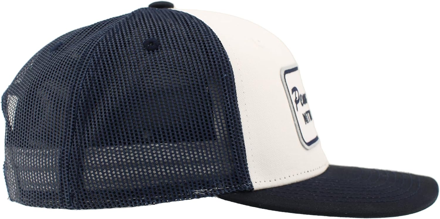 ZHATS Standard NCAA Officially Licensed Trucker Hat Dakota Patch Brick White, One Size - Image 7