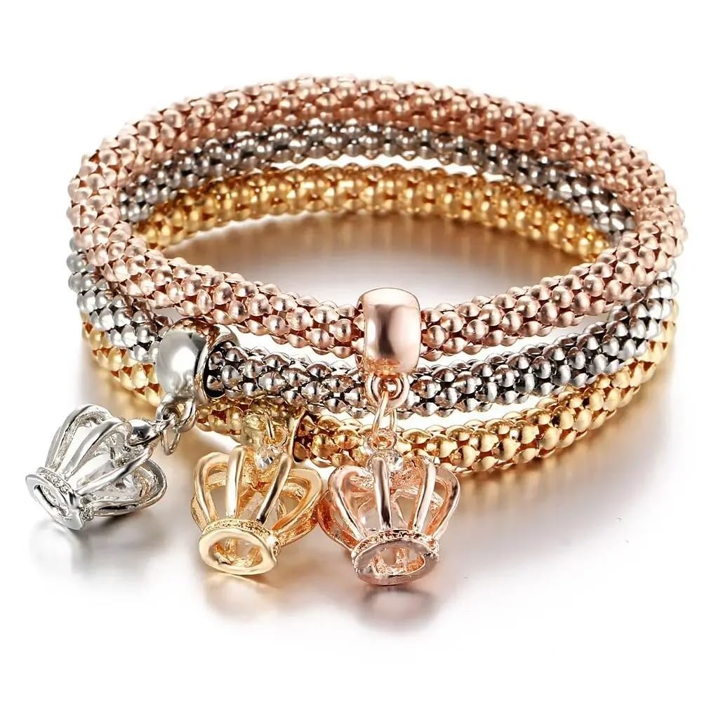 Verschluss-Armband mit Schlüssel für Damen und Herren – 925er Sterlingsilber, 3 Farben/Lot, Baum-Armband, Kristall-Eulen-Schlüsselschloss, Musiknote, Schmetterlings-Herz-Charm-Armreif, Schloss und