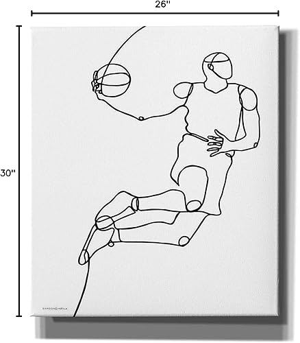 Miniatura 3 de Epic Graffiti 'Dunk' de Kamdon Kreations, lienzo de arte de pared Giclée, 26 x 30 pulgadas