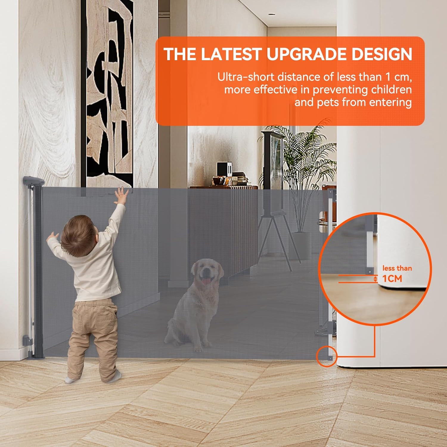 Biztonsági kapu részletes nézet