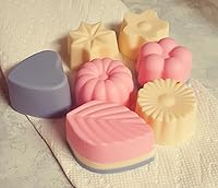 Vista 5 de 8-cavity Floral Leaf Silicone Cake Jabón Decoración Mold, Rosado, Rosado