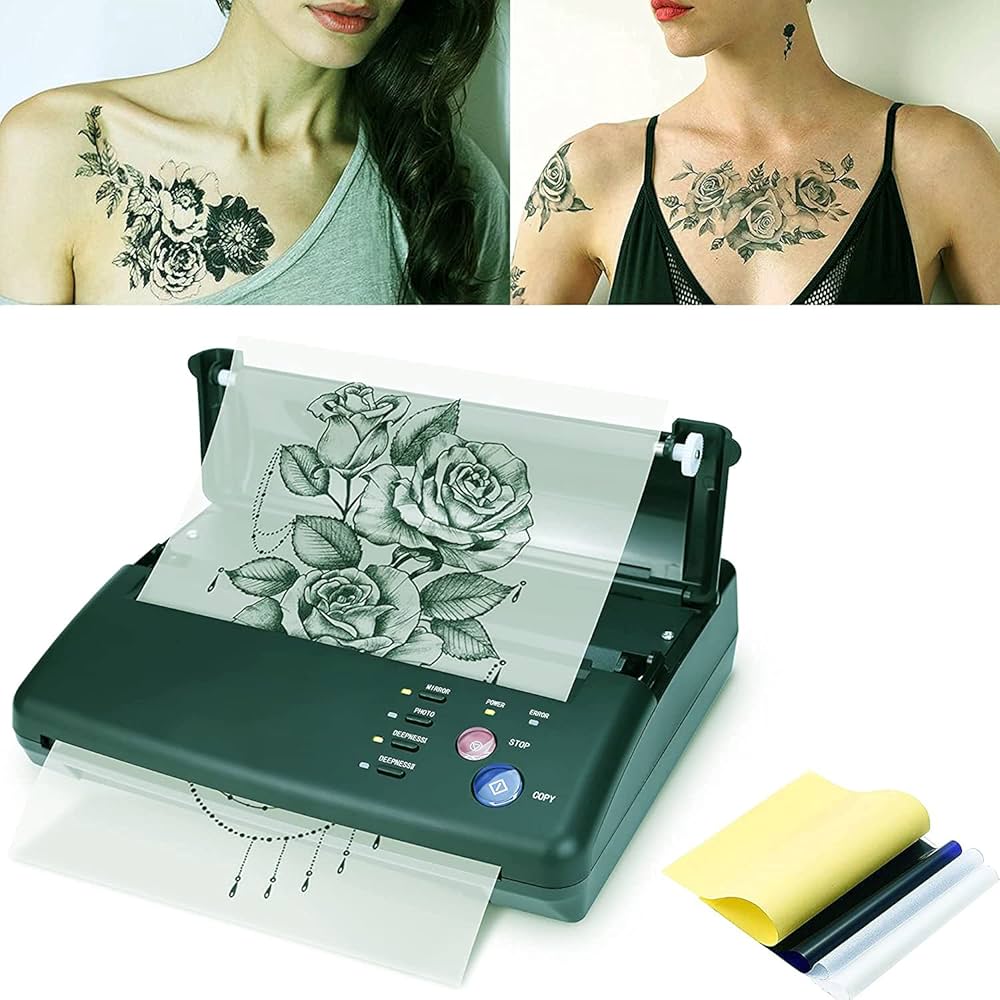 Amazon.co.jp: 感熱コピー機 タトゥー ステンシル 転写 コピー機