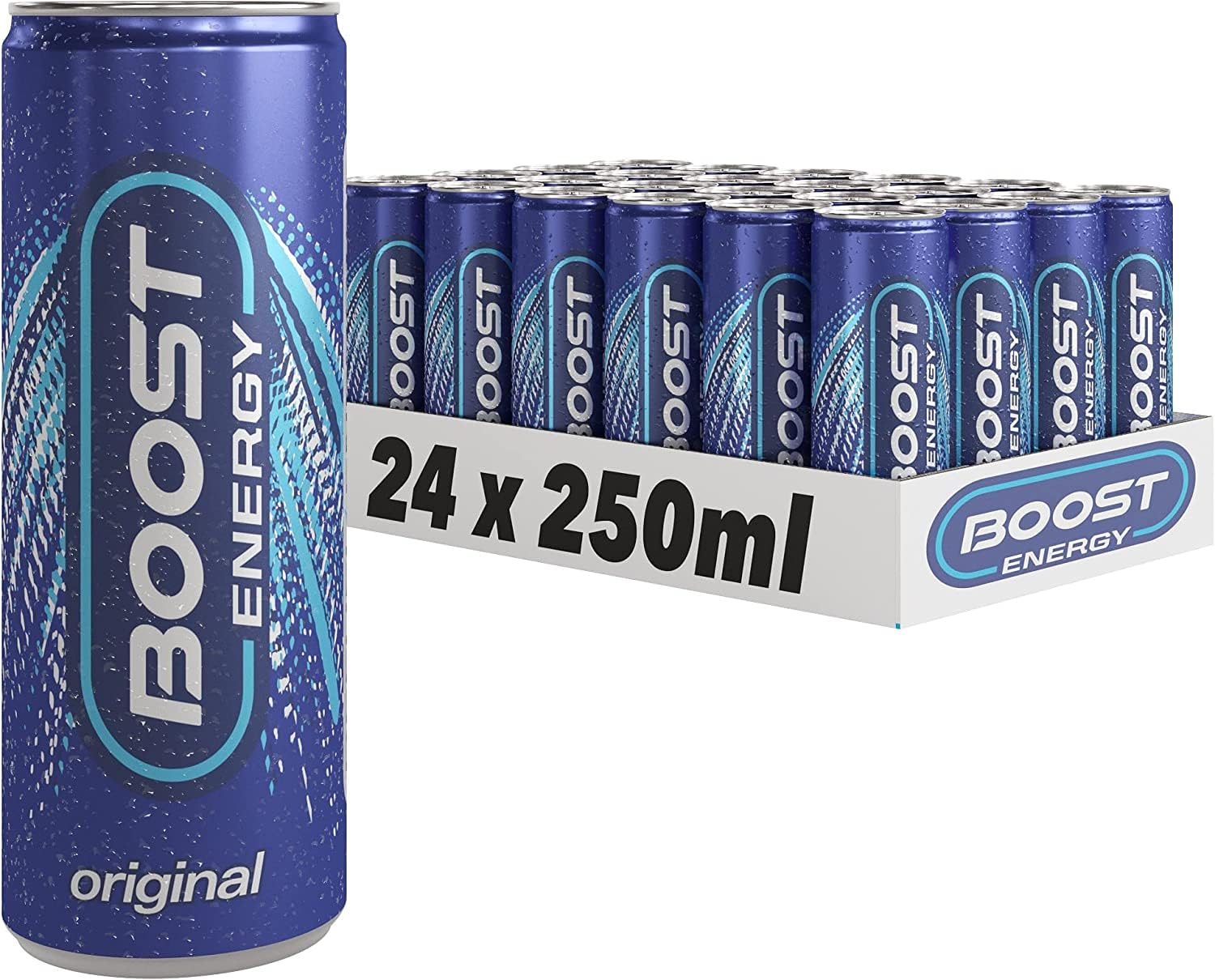 Boost Energy Drink Original Flavour, 48 x 250ml