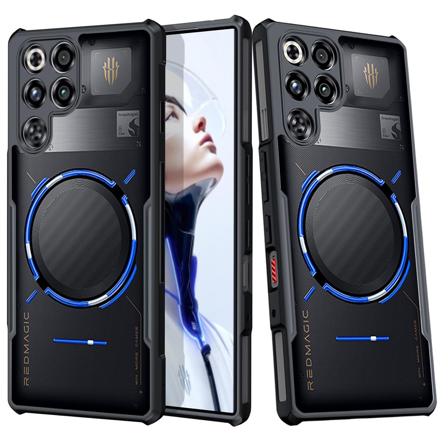 Amazon.com: Guizzcg Gaming Case for Red Magic 11 Pro/11 Pro+ Case