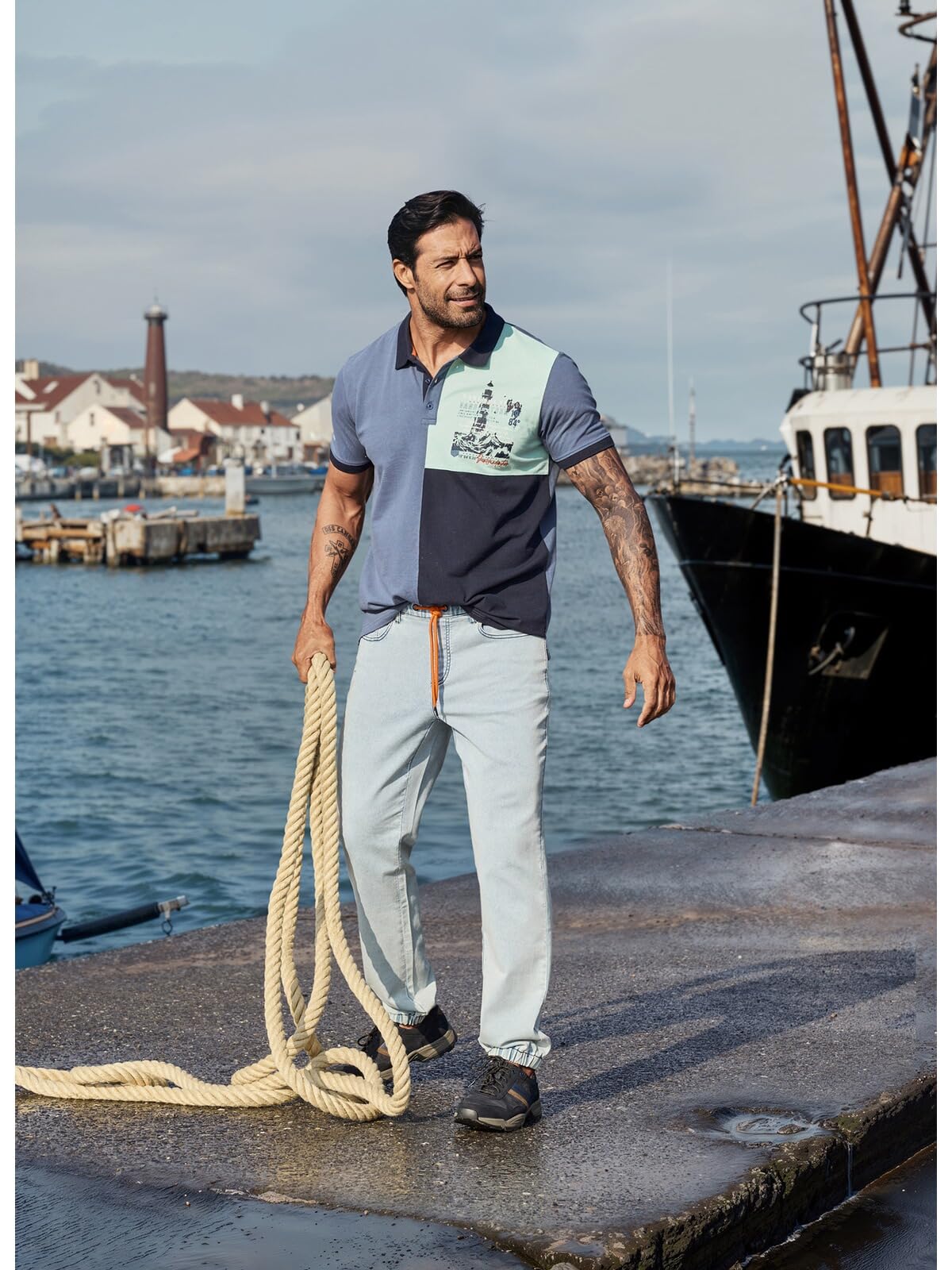 Jan Vanderstorm Herren Poloshirt Larsdal