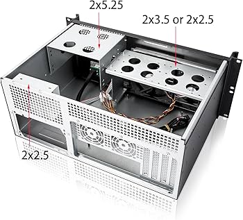 SSI 社 4G-X-M200R Amazon.com: RackChoice 4U Ultra Compact Mini-ITX/M-ATX Server