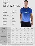 Veepro T-shirts hommes Quick Dry Short Sleeve Crew Gym Entraînement de gymnastique Courir Tee Shirt Lightweight Atheltic Tops