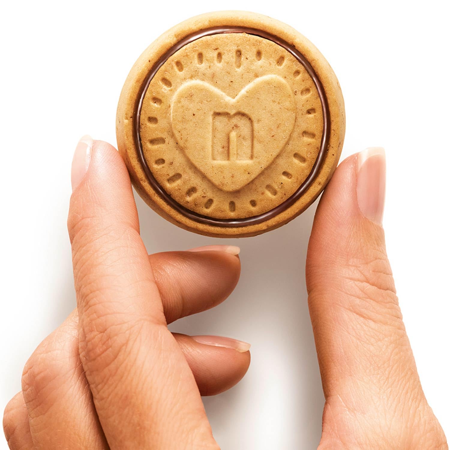 Biscuits Keks 10BT x 304G Keksgebäck mit einer Nuss-Nougatcreme-Füllung