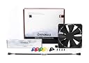 NOCTUA NF-F12 PWM Chromax.Black.Swap 120mm 4-pin 1500RPM Case Fan/Case Cooler - Black gallery image