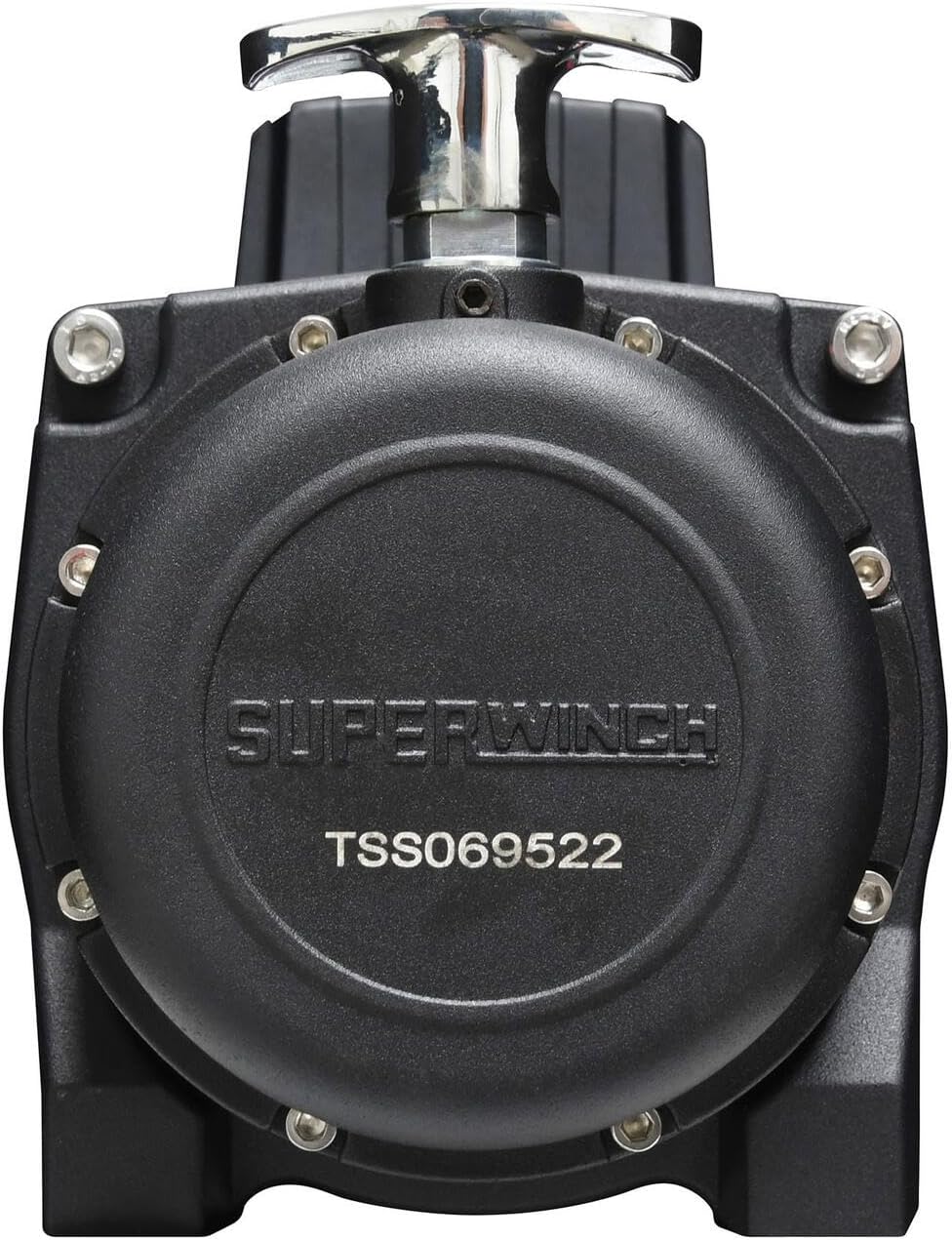 Superwinch 1511200 Tiger Shark 11.5, 12 VDC Winch, 11,500 lb/5,216 kg Capacity with Roller Fairlead, Black