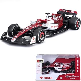 Bburago 1:43 2022 Alfa Romeo F1 Racing Team C42 No.#77 Valtteri Bottas Alloy Car Diecast Car Model Toy Collection (C42 No.#77)