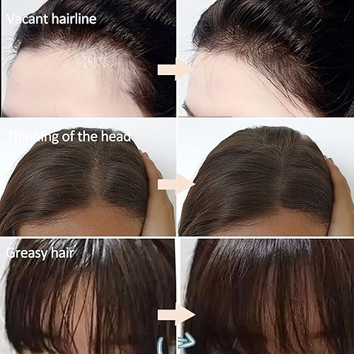 Miniatura 2 de Boobeen Polvo para cabello fino, polvo de retoque de raíz, cubierta de sombra de cabello al instante, polvo de línea capilar para mujeres y hombres