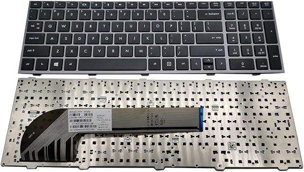 Laptop Keyboard Compatible for HP ProBook 4540s 4540 4545s Frame No Backlit
