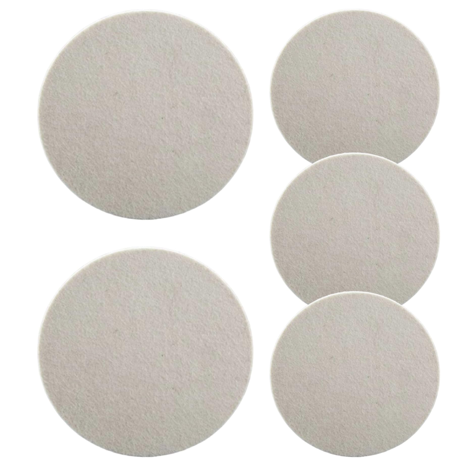 5Pcs Wool Felt Flap Polishing Disc 5 Inch Polishing Wheel for Angle Grinder Replacement Buffing Wheel for Metal, Furniture, Car Wax Gas Struts Lift Support Strut Gas Struts for Heavy Lid