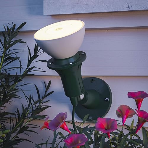 Miniatura 4 de Home Intuition Luz de estaca de inundación para exteriores con montaje en pared (cable de 6 pies, calibre 182), paquete de 2