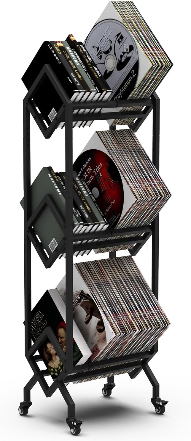 VEDECASA DJ Raft pentru discuri vinil în timpul utilizării