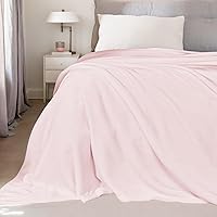 Vista 29 de NICETOWN Manta de Vellón Rosa para Sofá, Decoración Navideña Suave y Mullida de Felpa Manta de Regazo de Franela de Lujo para Niños, Súper Acogedora