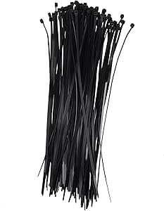 Ciglia Di Cavo Nero - Cravatte Con Zip In Nylon - Foto 2