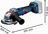 Bosch PRO 18V System Meuleuse angulaire sans-fil GWS18V-11PS (avec GBA 18V 5.0Ah, GAL 12V/18V-80, KIT dans L-Boxx) - 5